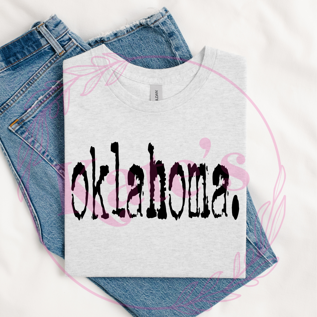Oklahoma Typography Shirt