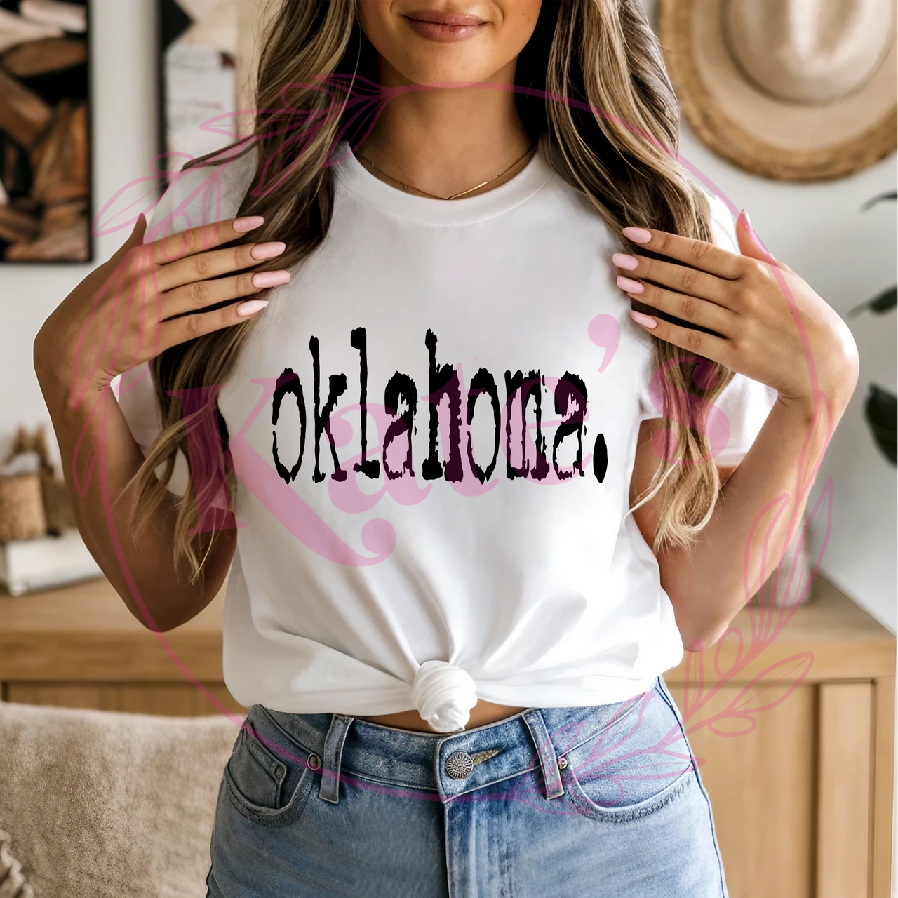 Oklahoma Typography Shirt