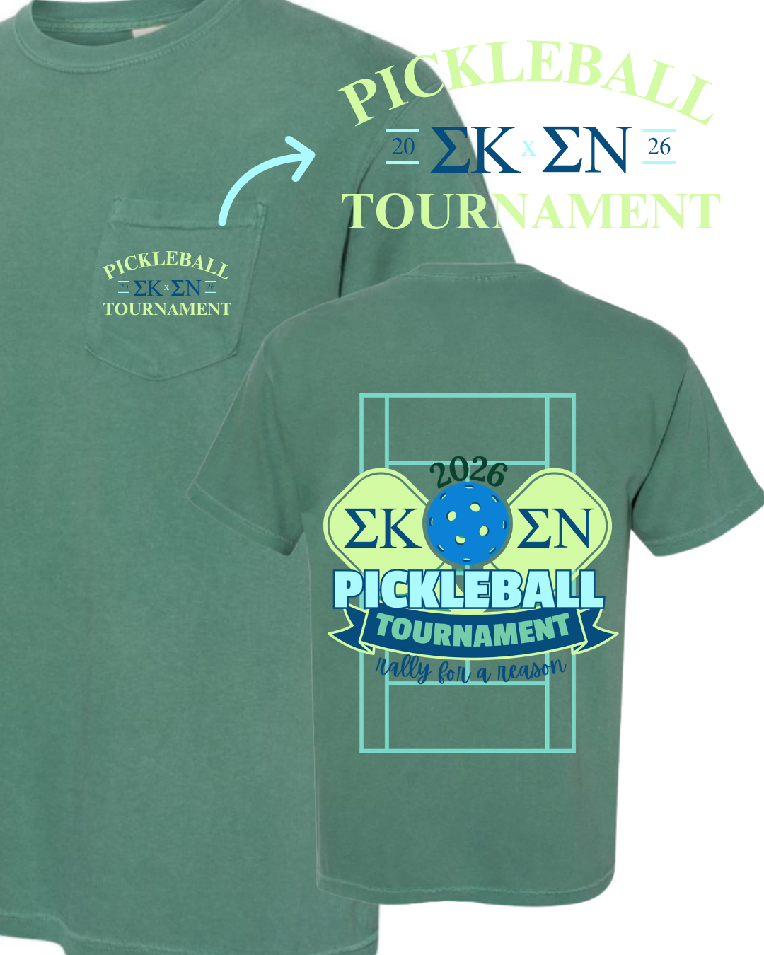 Pickleball Tournament - Rally For a Reason Shirts