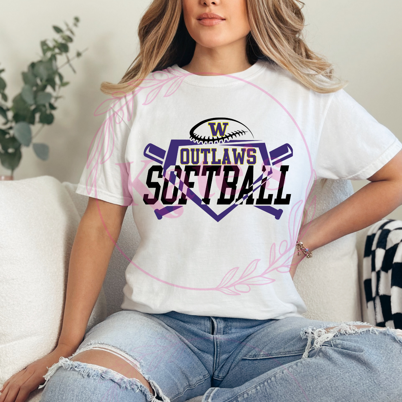 Outlaws Softball T-Shirt