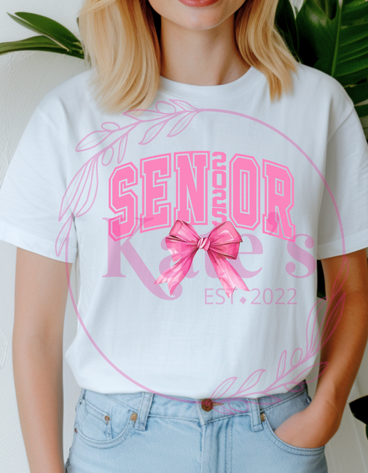 Senior 2025 Coquette Shirt