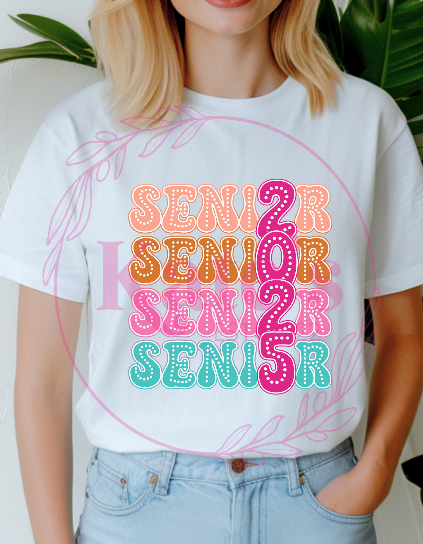 Retro Senior 2025 Shirt