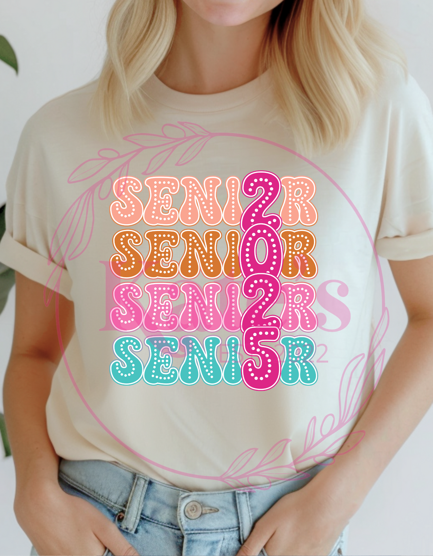 Retro Senior 2025 Shirt