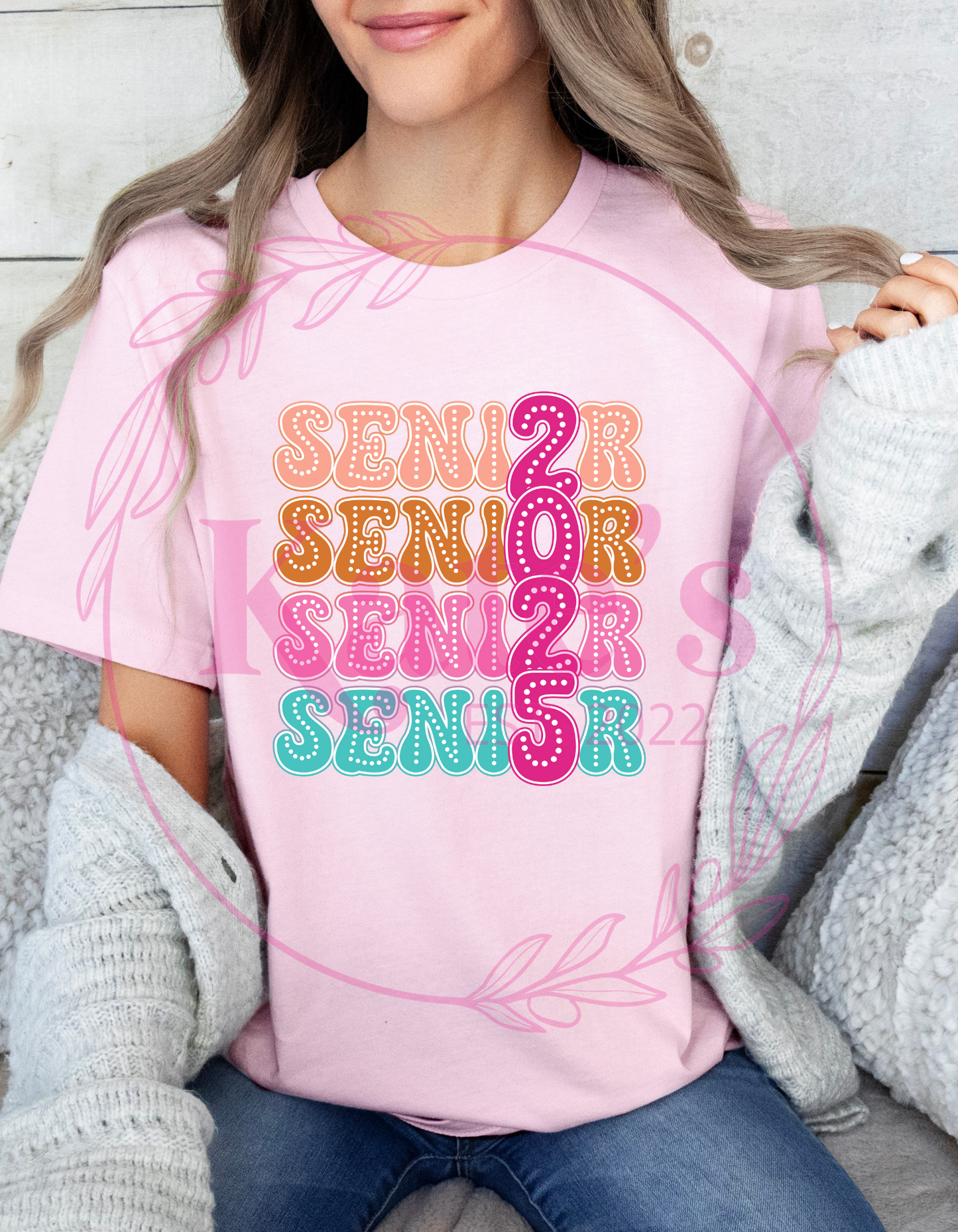 Retro Senior 2025 Shirt