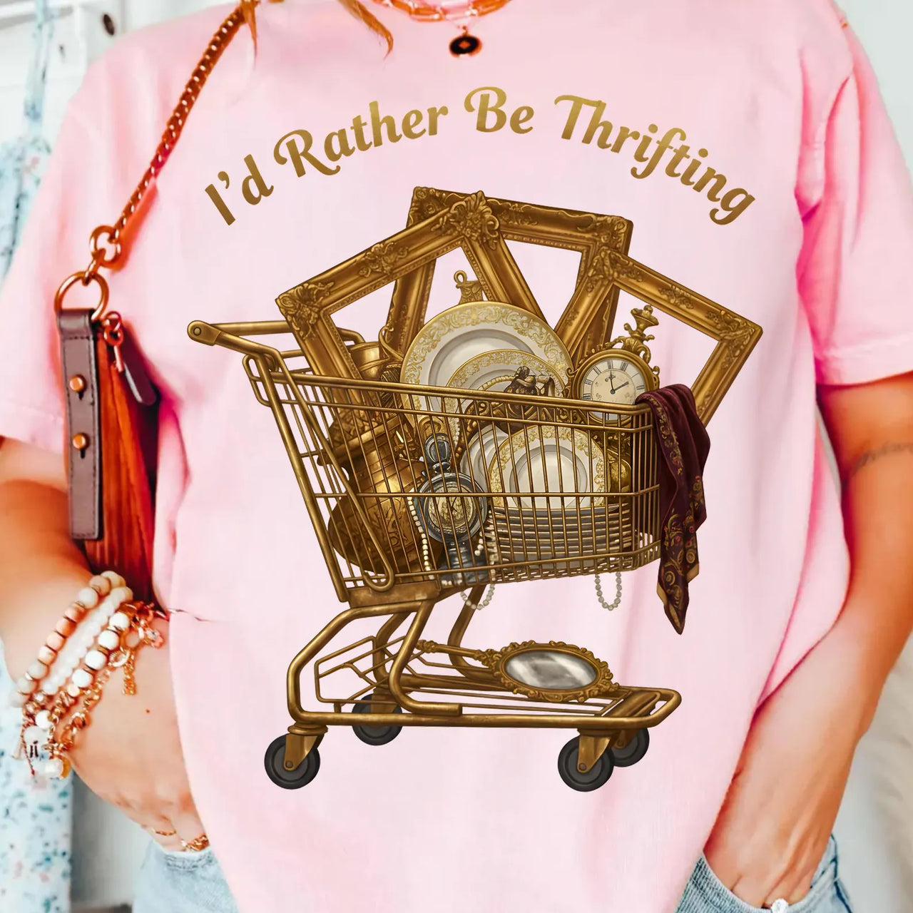 I'd Rather Be Thrifting Vintage Shirt
