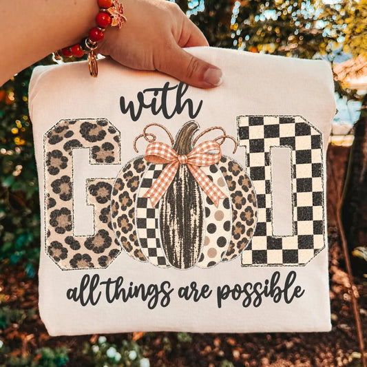 With God All Things Are Possible *OCT SALE*