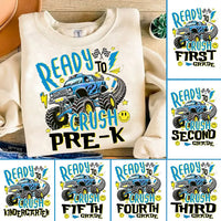 Ready To Crush Grade Level T-Shirt *Back to School Sale*