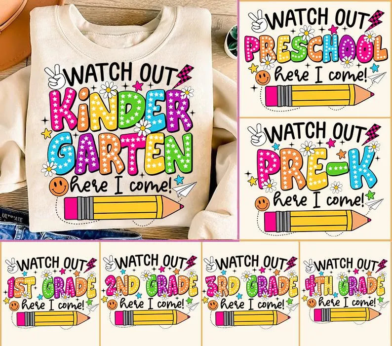 Watch Out Here I Come Youth T-Shirt