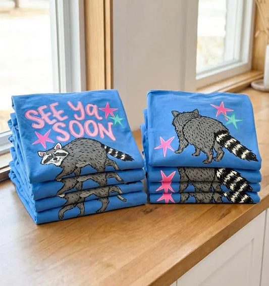 See You Soon Racoon Comfort Colors Shirt