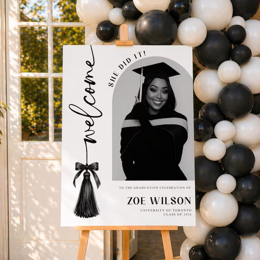 Welcome Tassel Graduate 18"x24" Sign