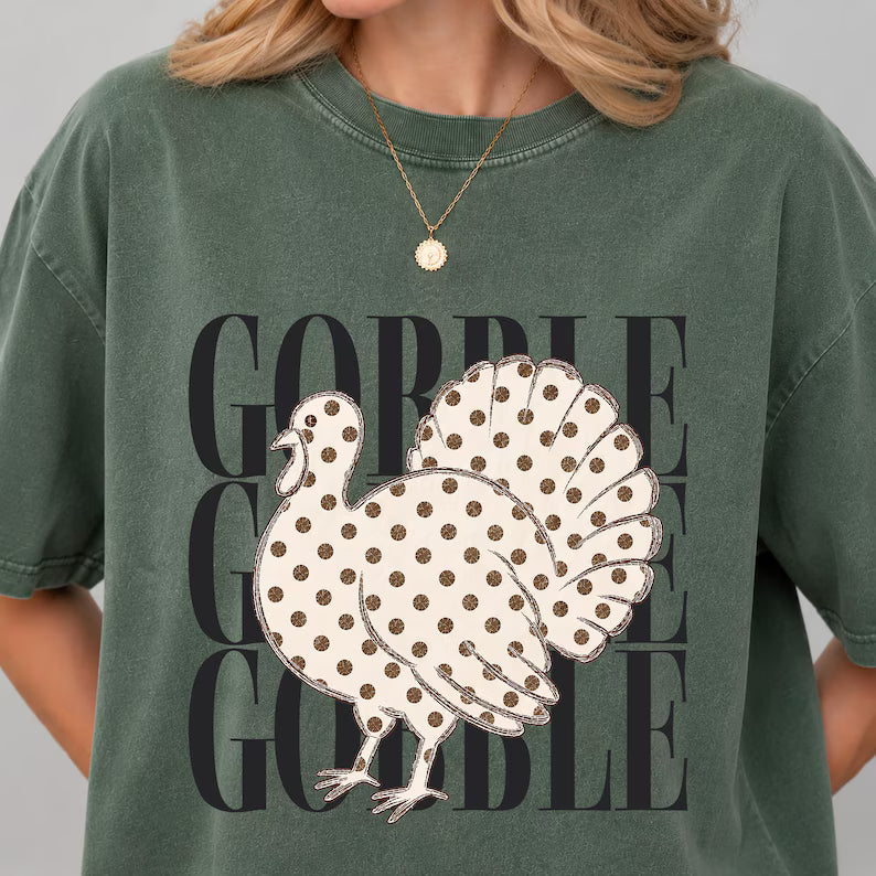 Polka Dot Turkey Shirt
