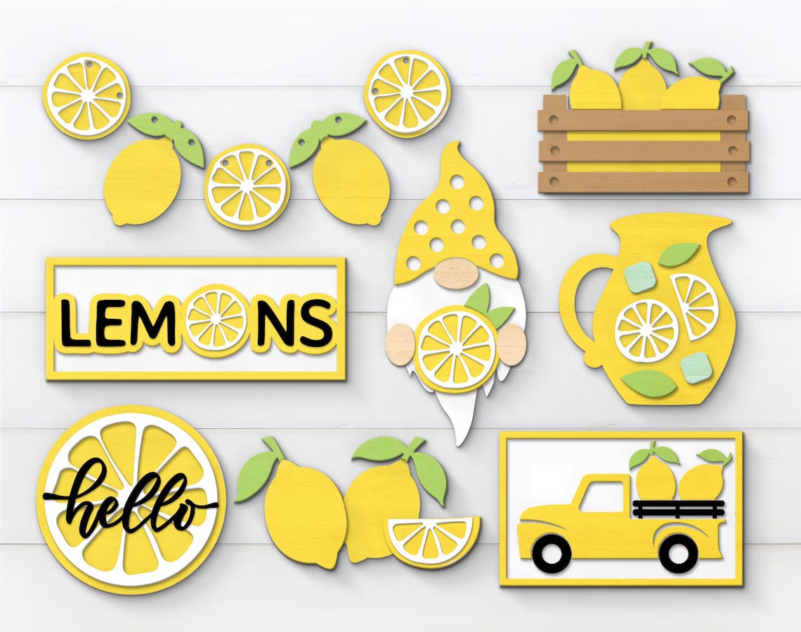 Lemon Wood Tiered Tray DiY