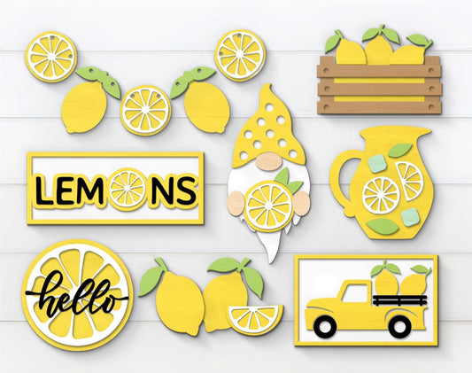 Lemon Wood Tiered Tray DiY
