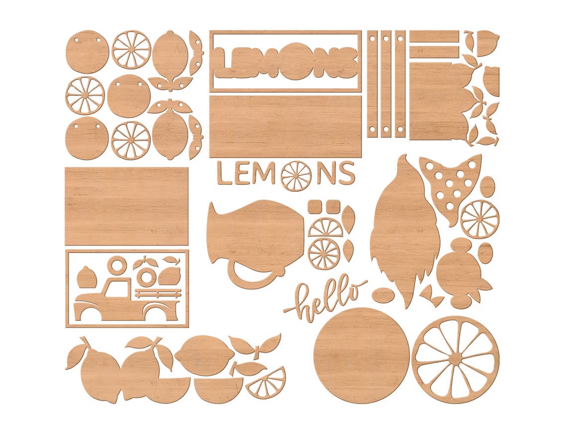 Lemon Wood Tiered Tray DiY