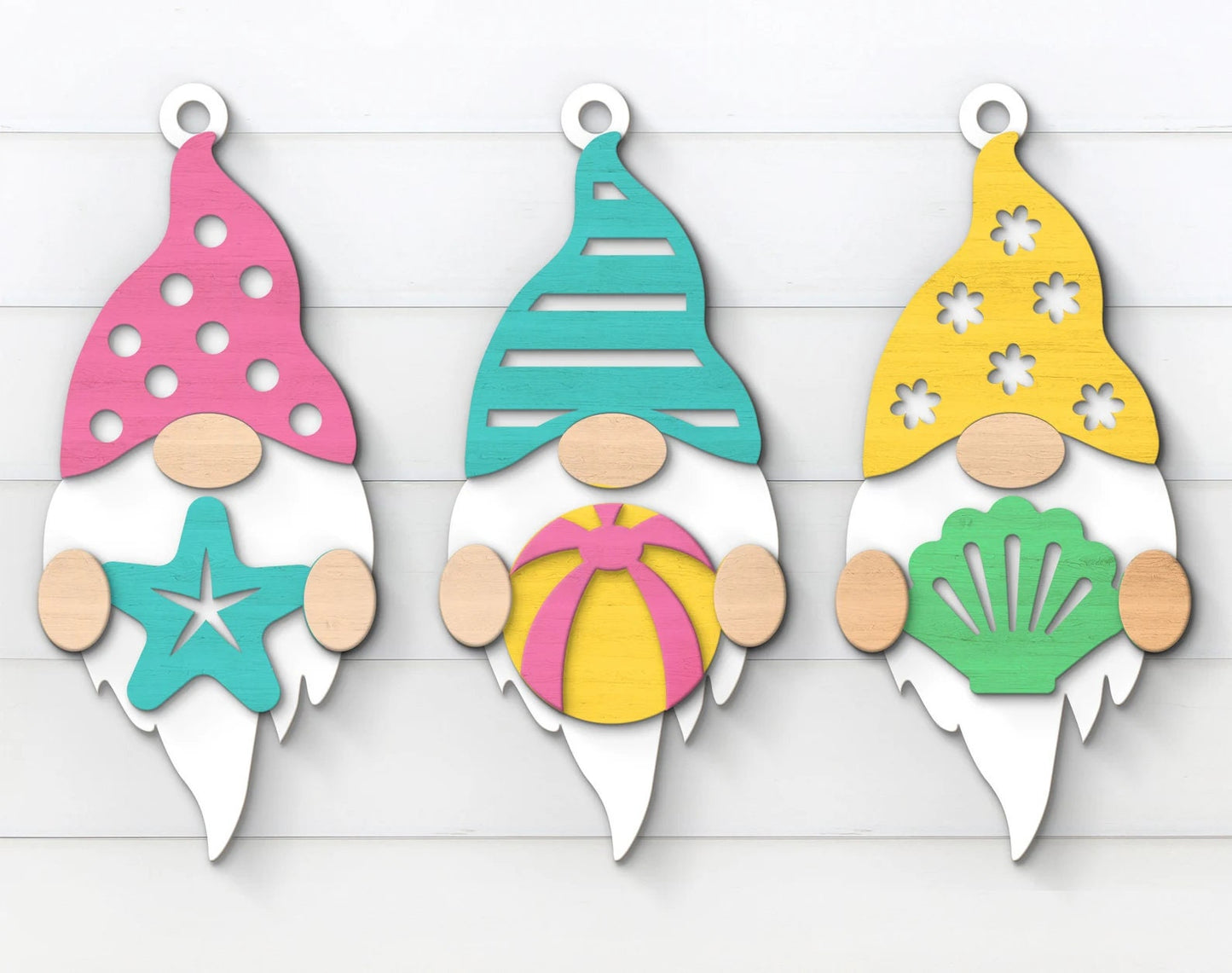 Summer Wood Gnome Ornament
