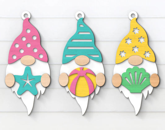 Summer Wood Gnome Ornament