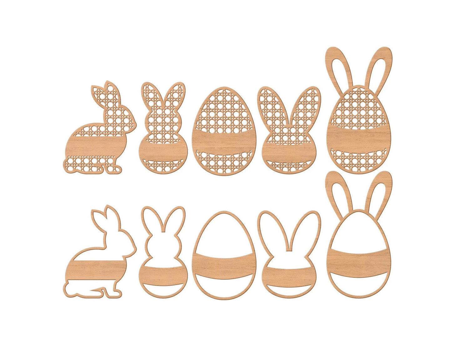Easter Rattan Bundle Paint Kit