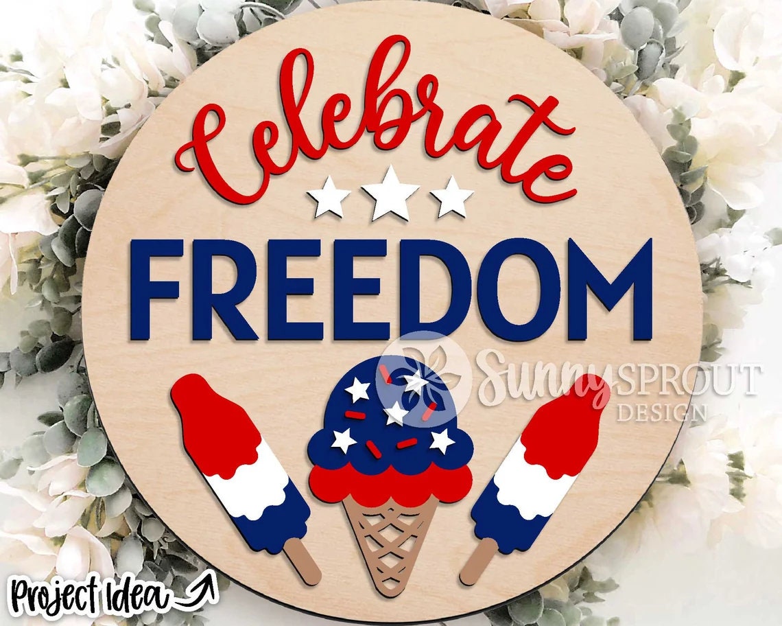 Celebrate Freedom Door Hanger DiY