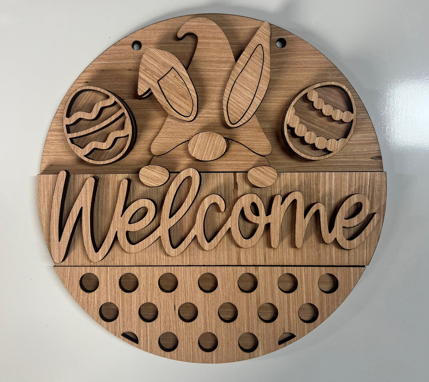 Bunny Gnome Welcome Door Hanger DiY