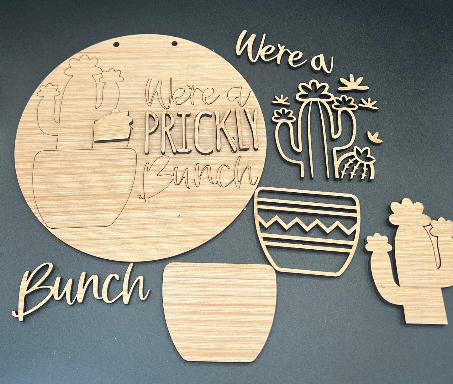 Cactus Door Hanger DiY