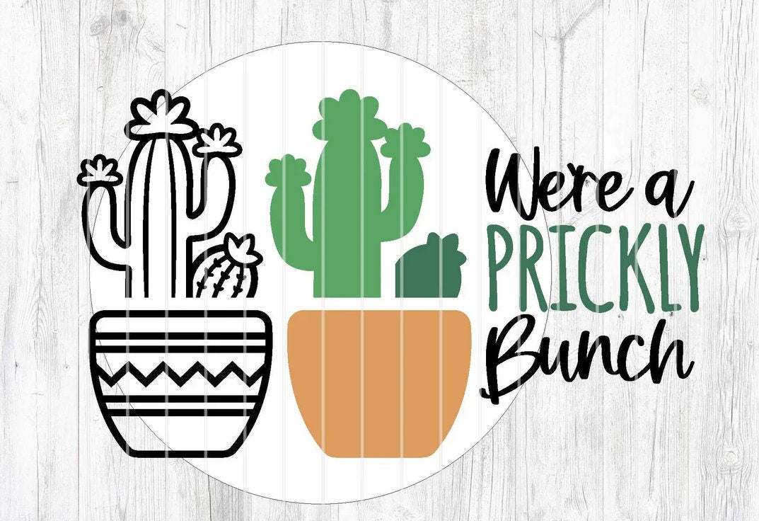 Cactus Door Hanger DiY