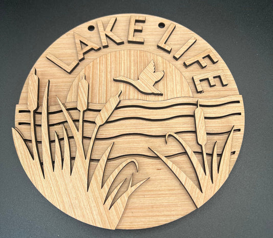 Lake Life Door Hanger DiY