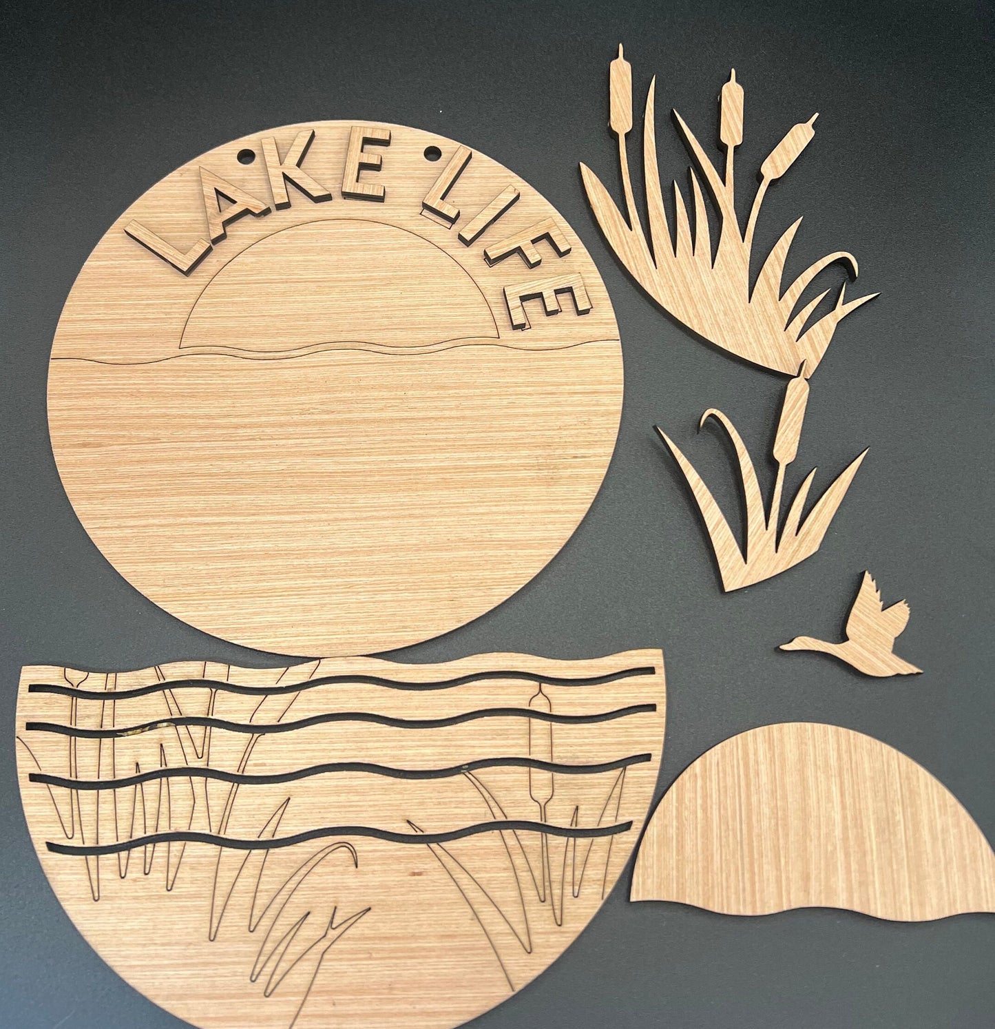 Lake Life Door Hanger DiY