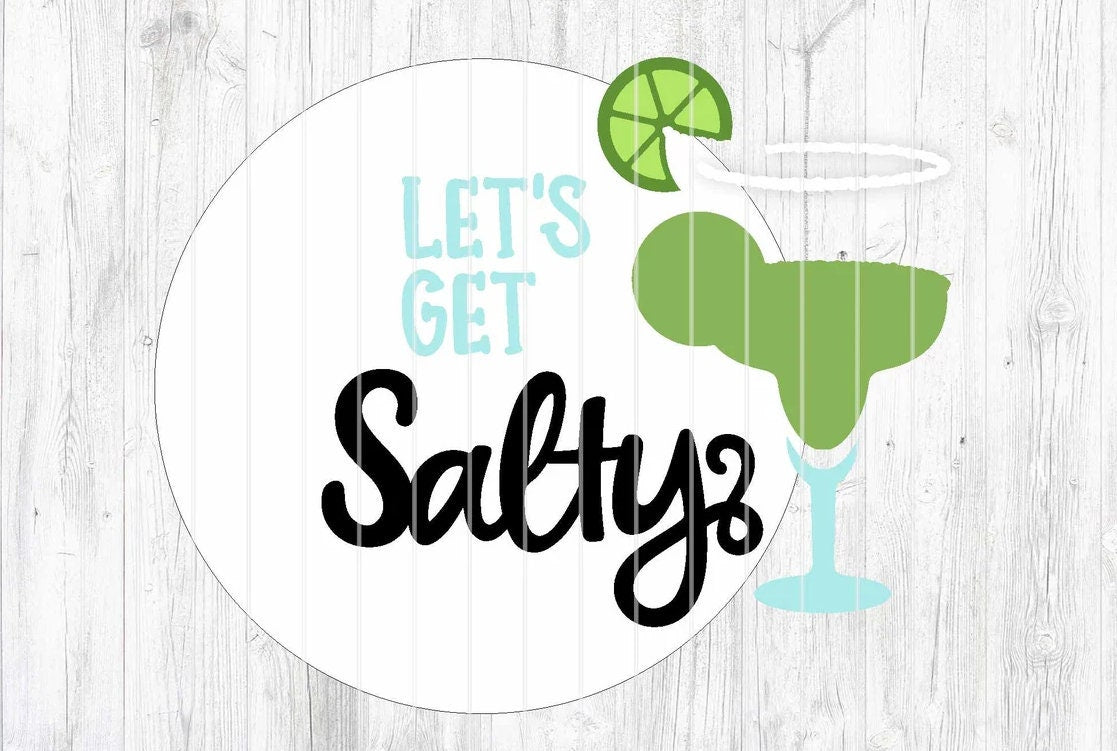 Let's Get Salty Door Hanger DiY