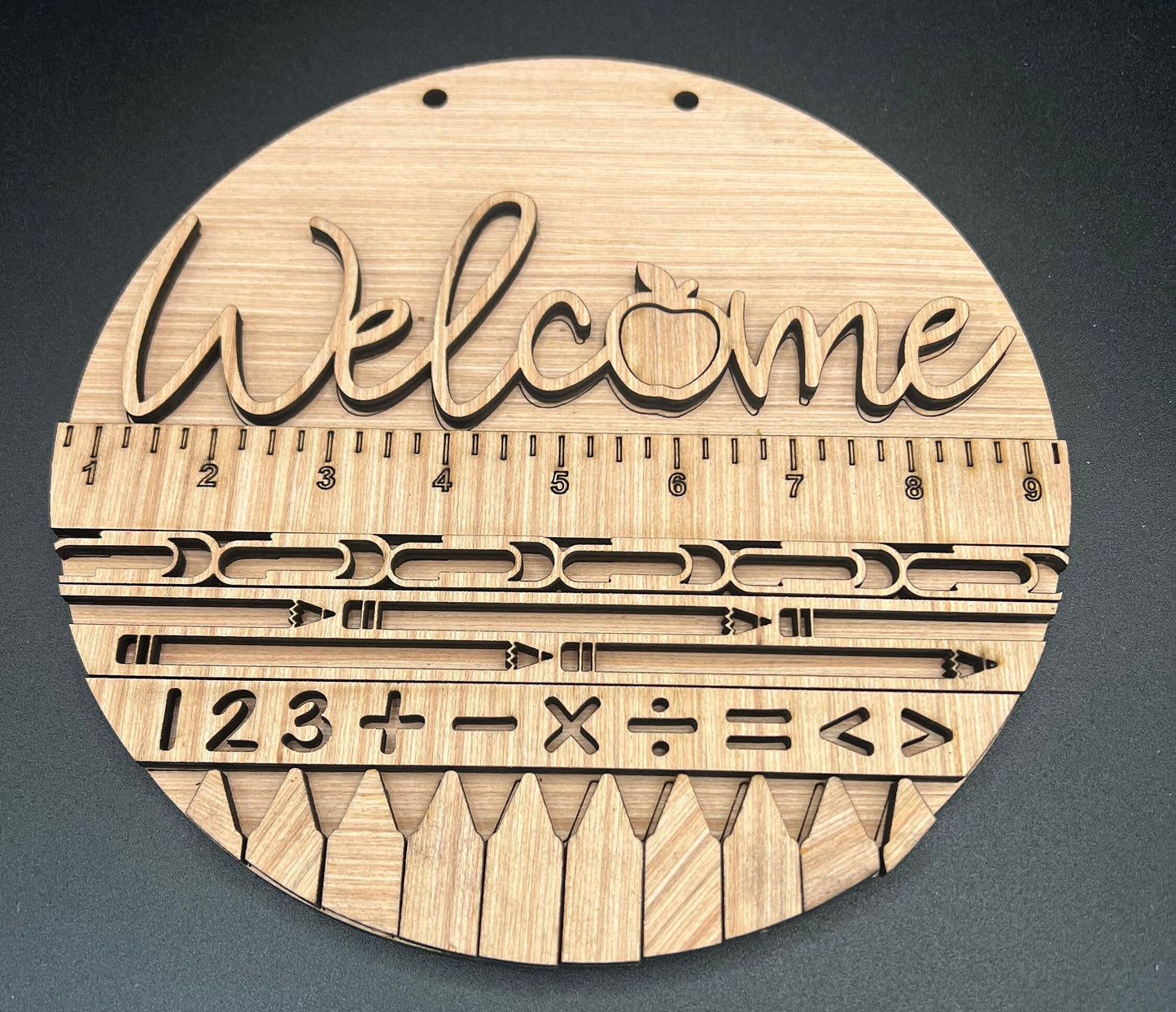 Welcome Classroom Door Hanger DiY