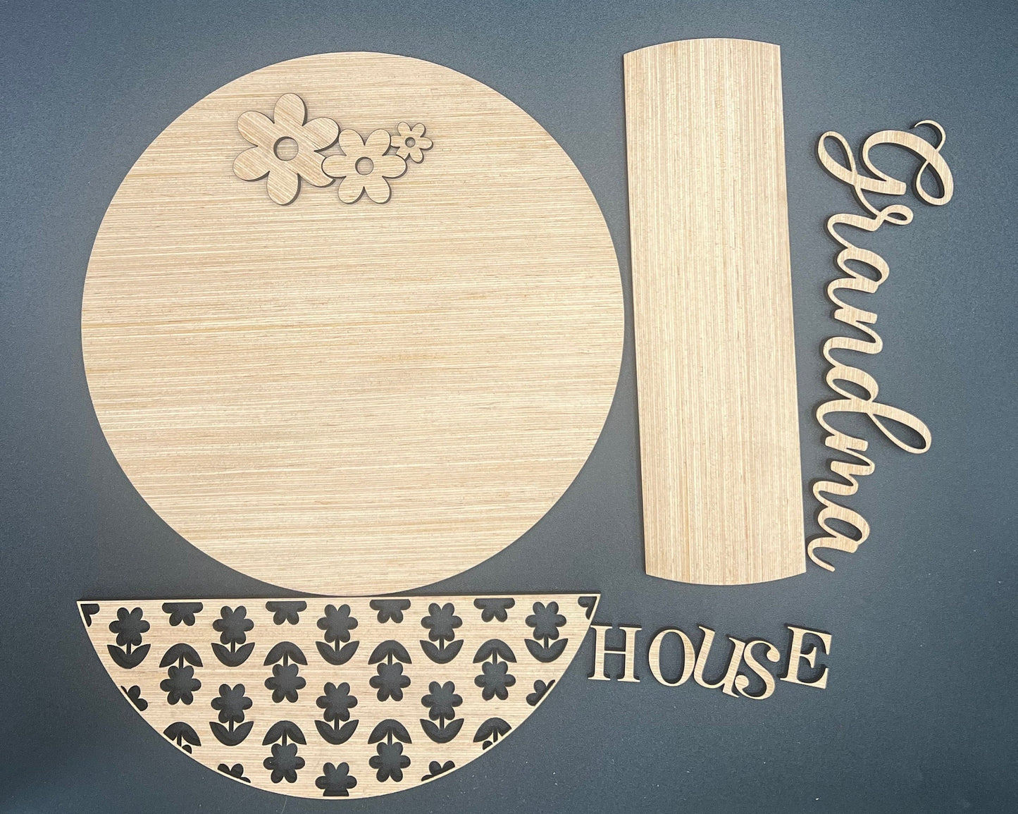 Grandma's House Door Hanger DiY