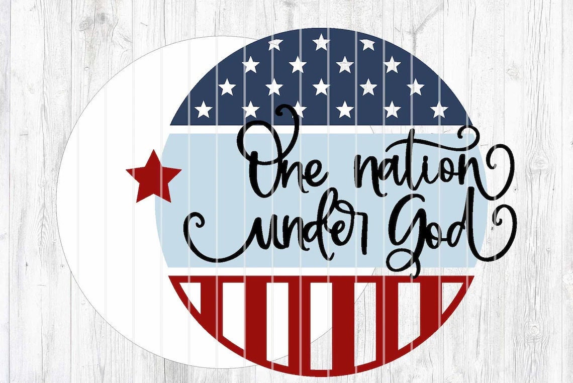 One Nation Under God Door Hanger DiY