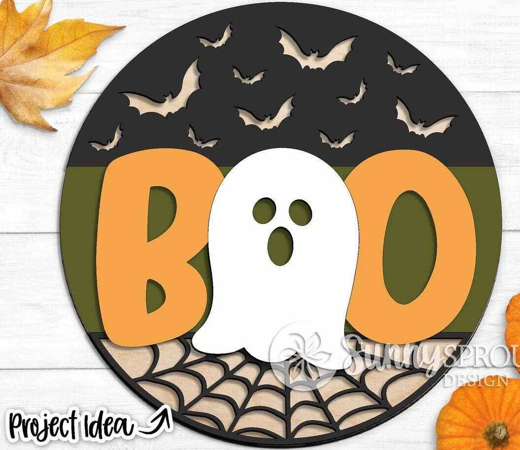 Boo Door Hanger DiY | Door Hanger DiY