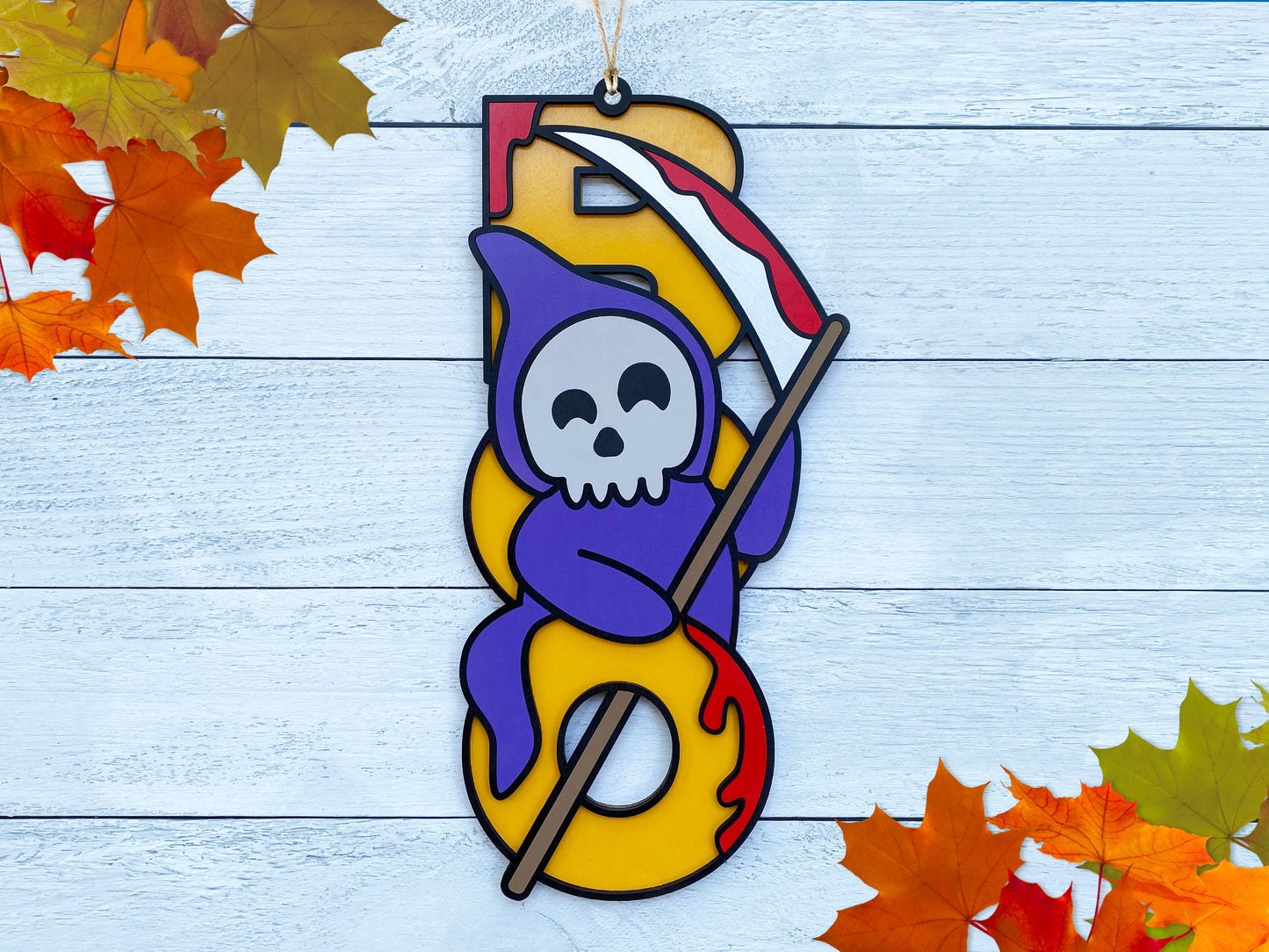 25" BOO Grim Reaper Hanger DiY