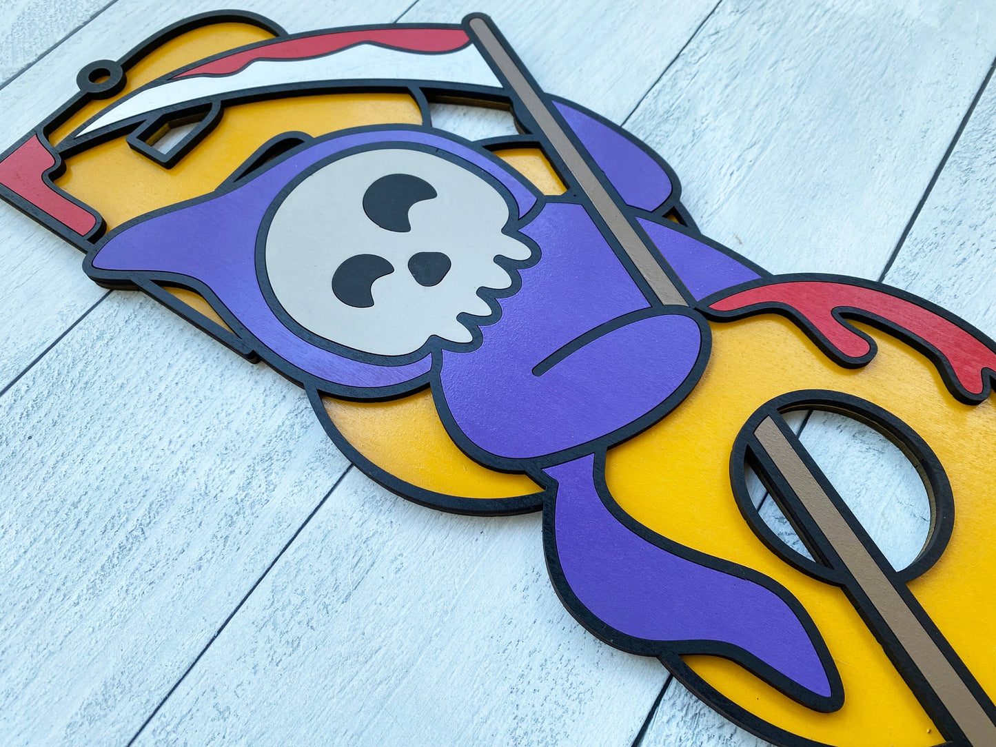 25" BOO Grim Reaper Hanger DiY