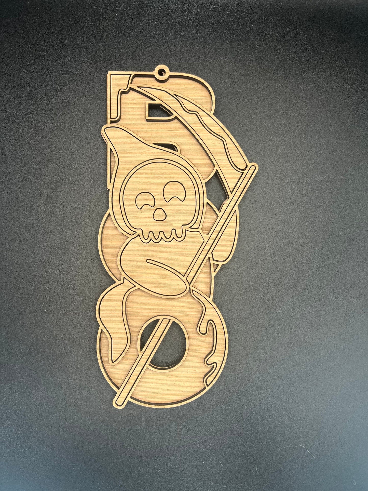 25" BOO Grim Reaper Hanger DiY