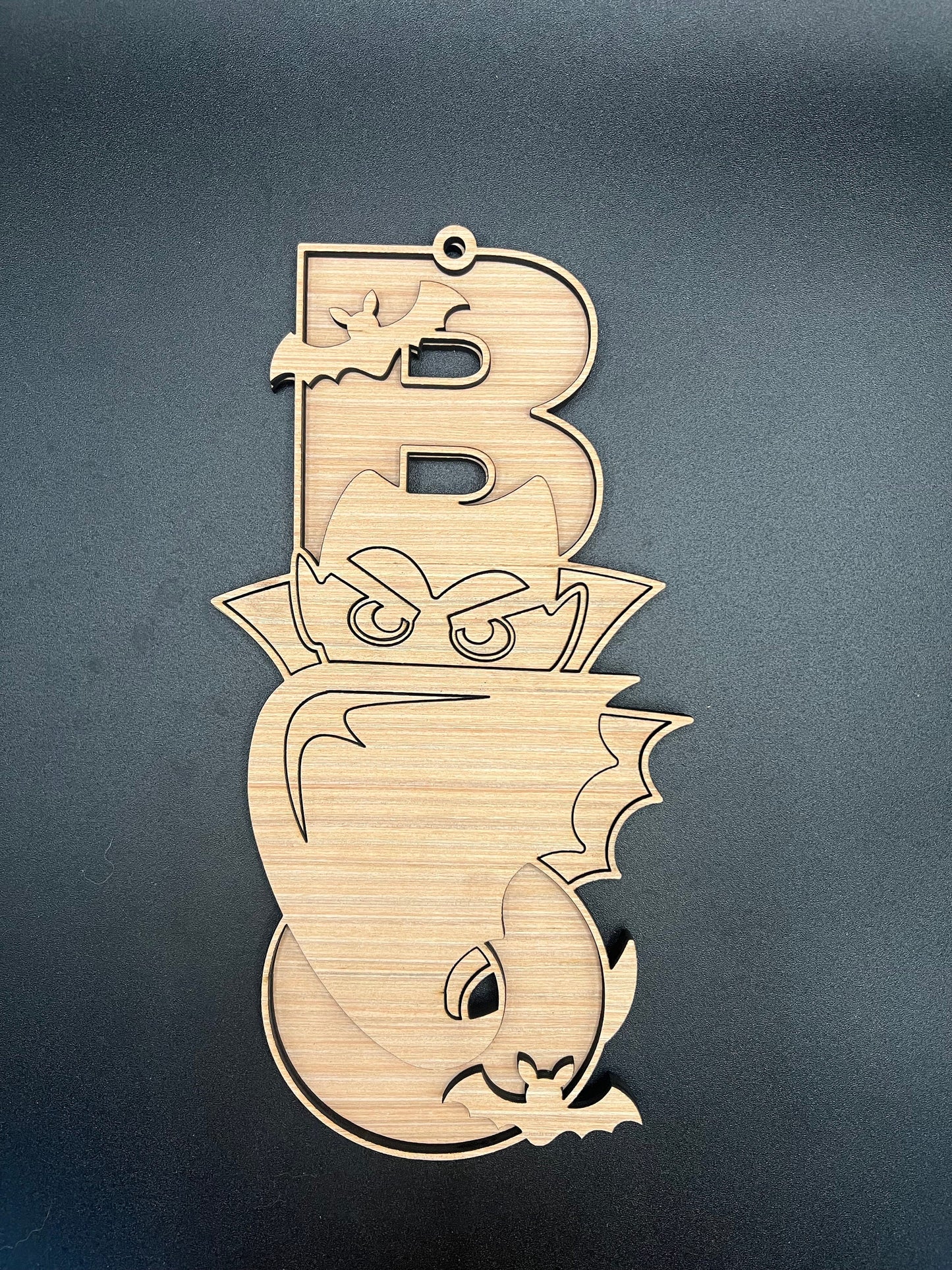 18" BOO Vampire Hanger DiY