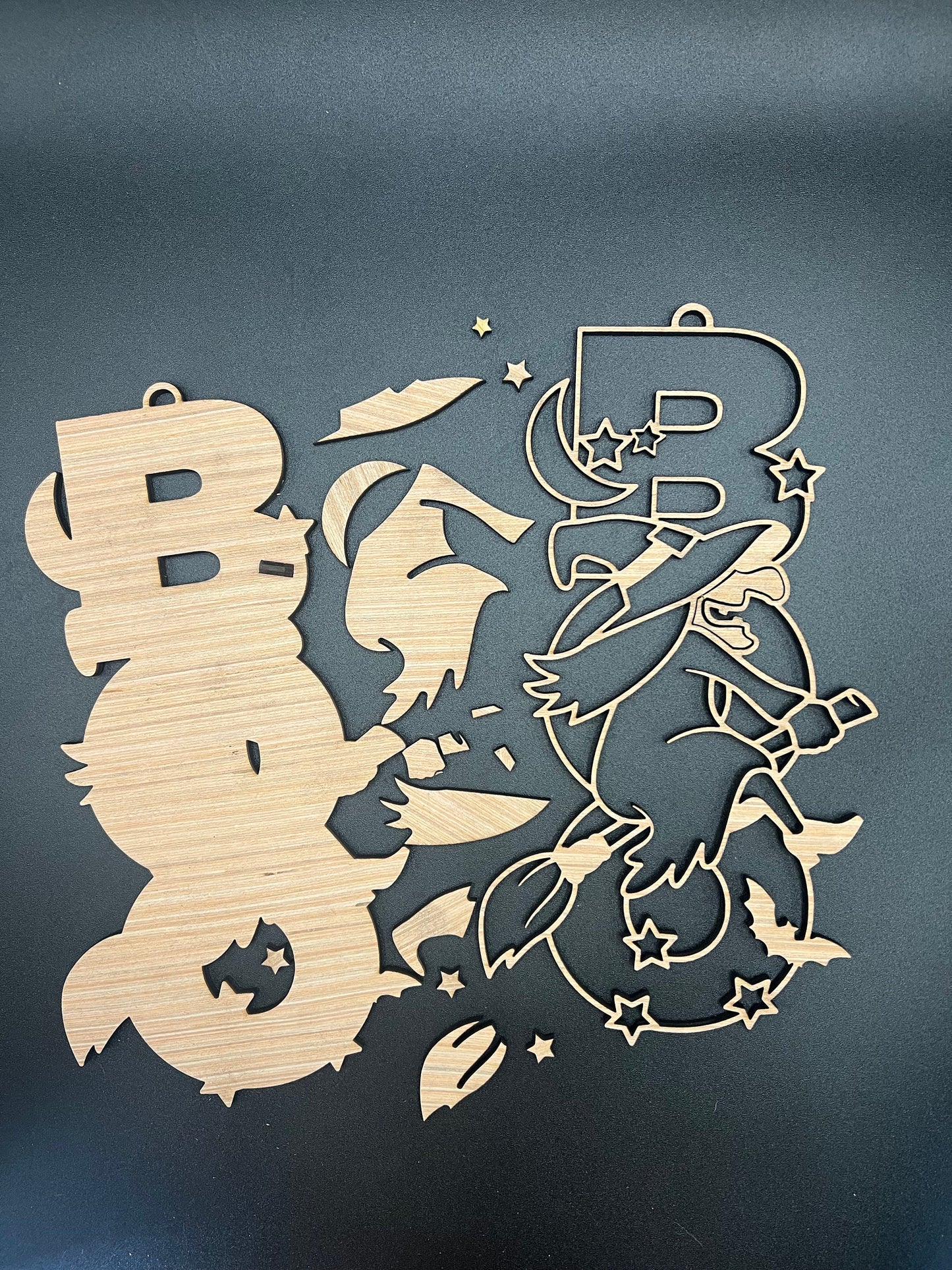 25" BOO Witch Hanger DiY