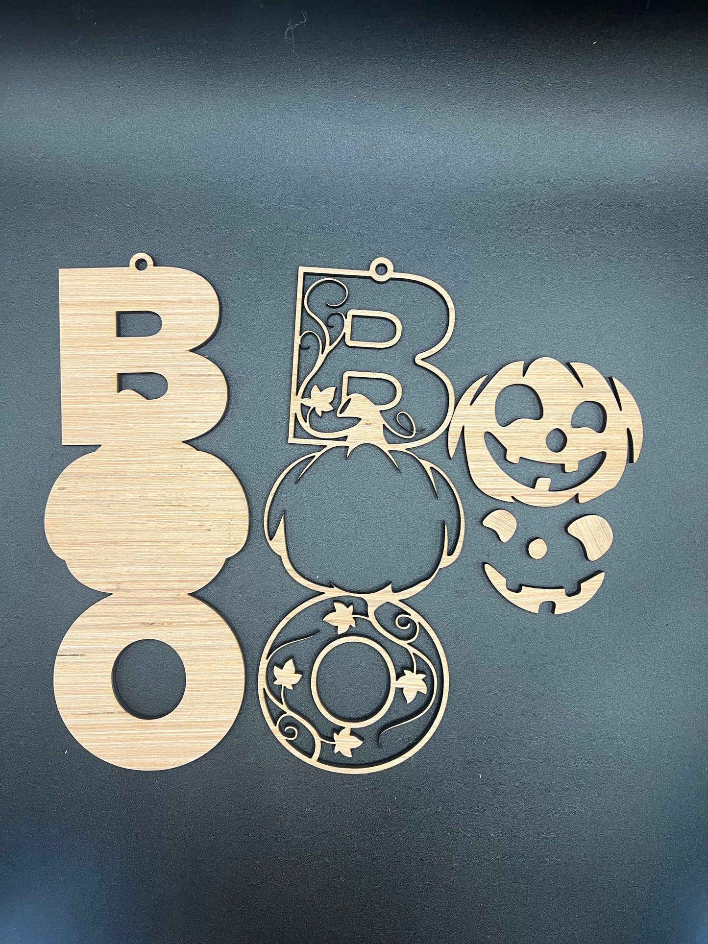 25" BOO Pumpkin Hanger DiY
