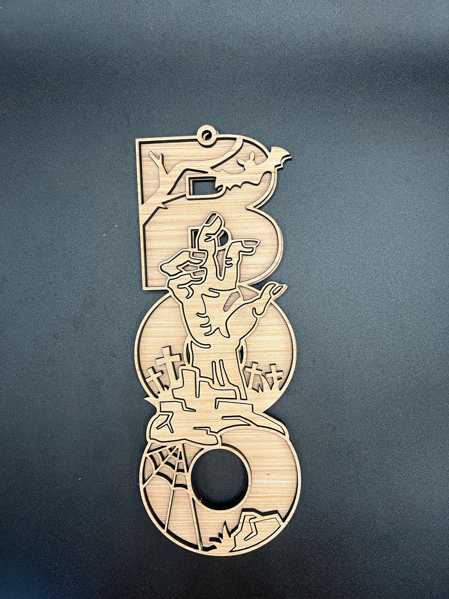 18" BOO Zombie Hanger DiY