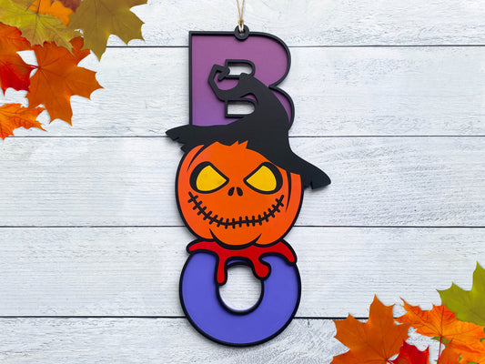 18" BOO Jack Hat Hanger DiY
