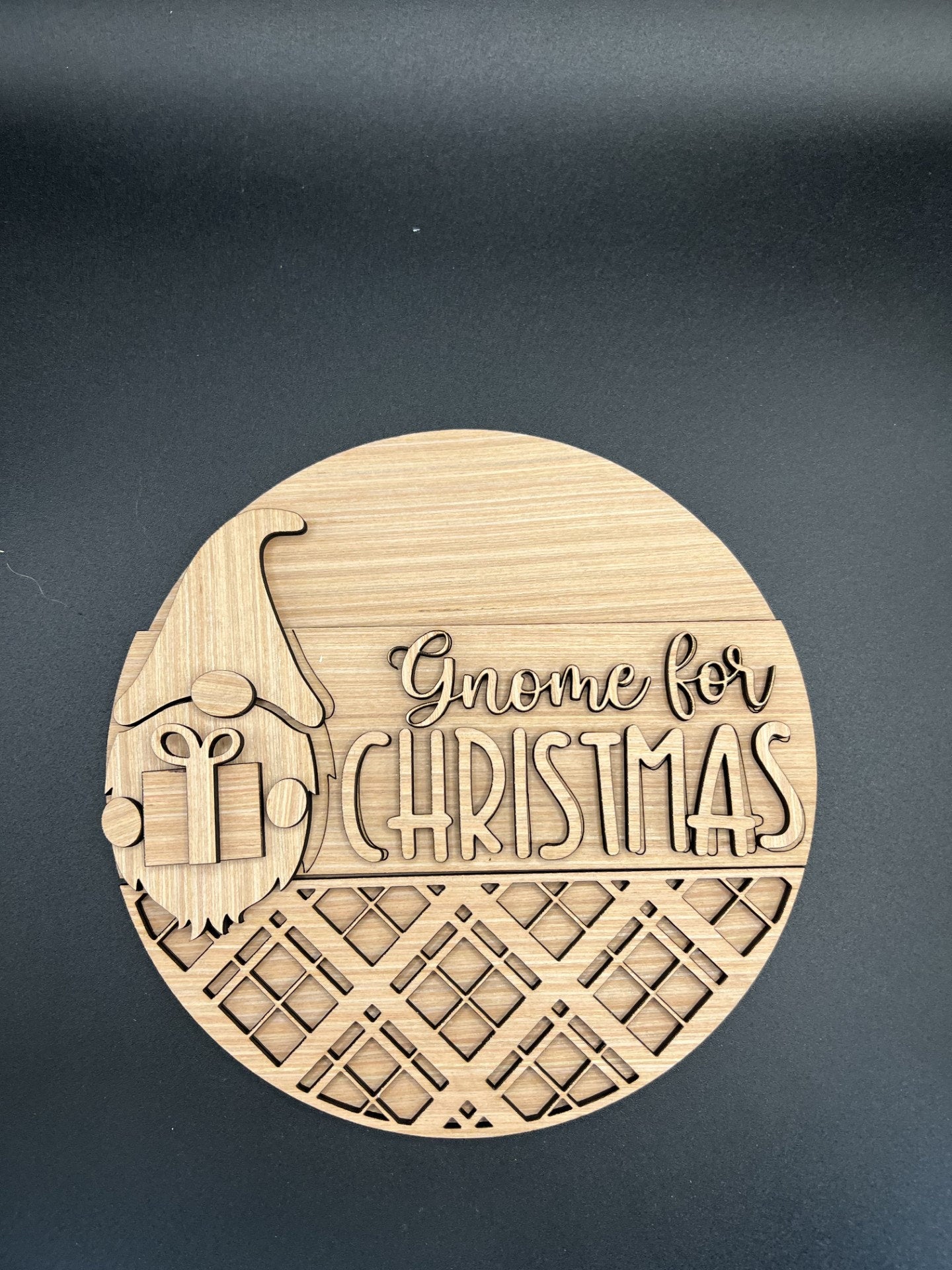 Gnome For Christmas Door Hanger DiY