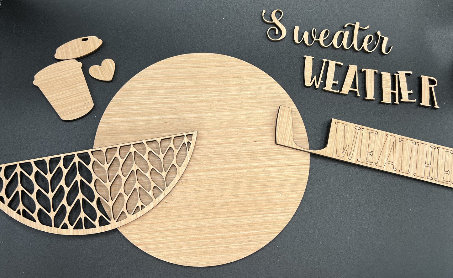 Sweater Weather Door Hanger DiY