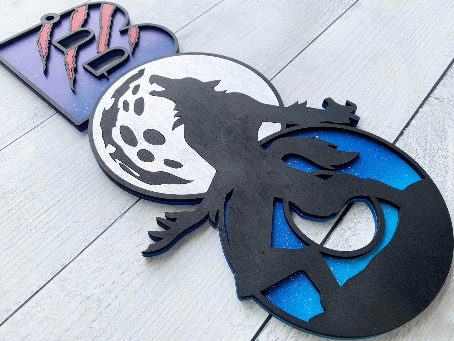 25" BOO Werewolf Door Hanger DiY