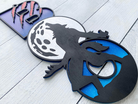 18" BOO Werewolf Hanger DiY