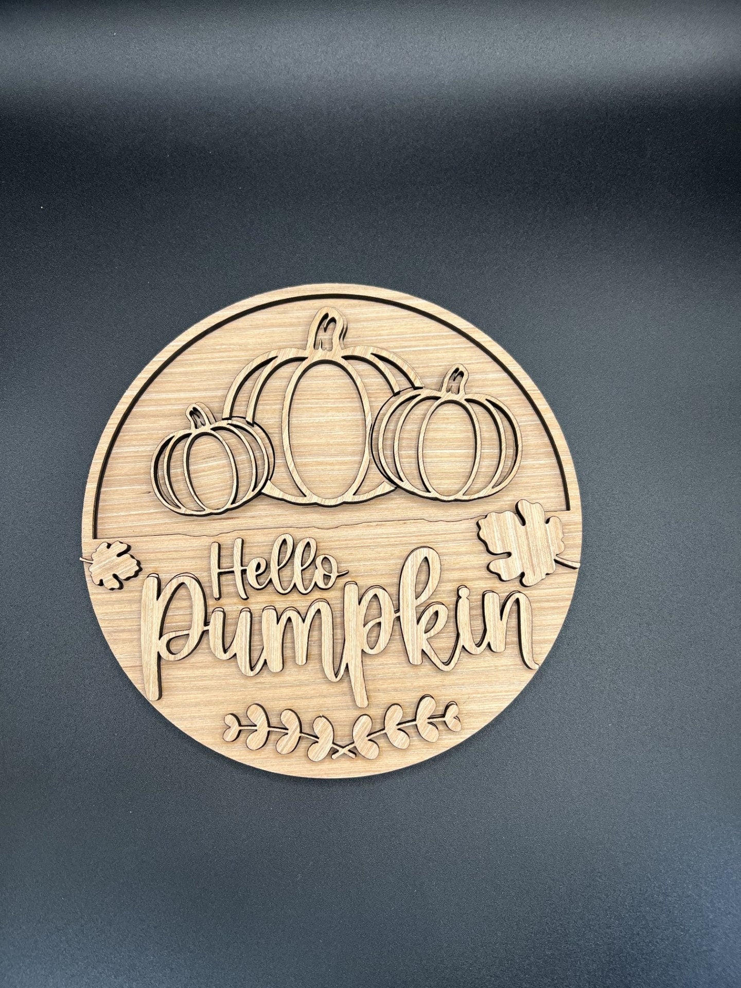 Hello Pumpkin Door Hanger DiY