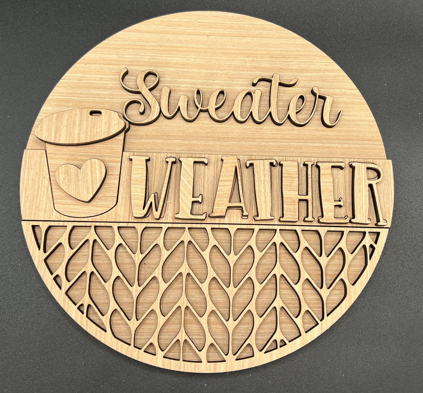 Sweater Weather Door Hanger DiY