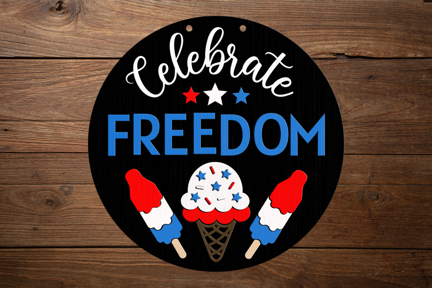 Celebrate Freedom Door Hanger DiY