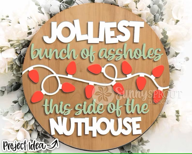 Jolliest Bunch Door Hanger DiY