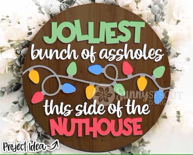 Jolliest Bunch Door Hanger DiY