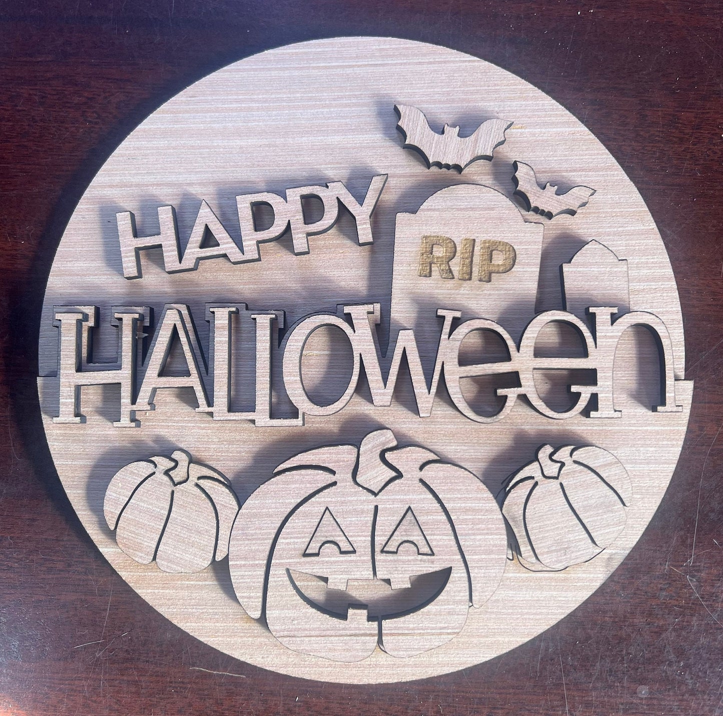Halloween Graveyard Door Hanger DiY